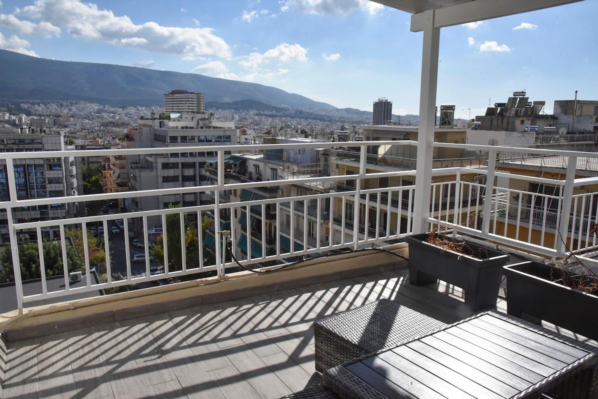 Tiny Rooftop Apartment Athens Exterior photo